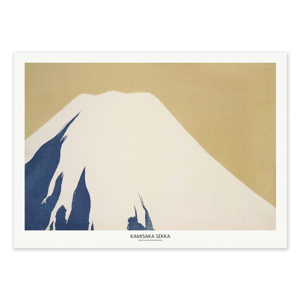Affiche d'art - Mount Fuji From Momoyogusa - Kamisaka Sekka couleur unique, WALL EDITIONS
