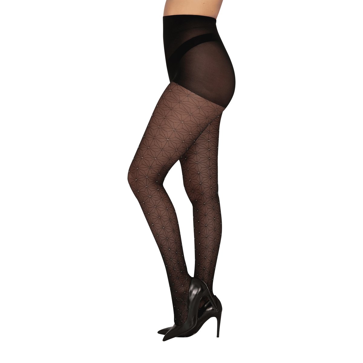 Collants fantaisies  MAGIC NIGHTS noir ébène, WELL