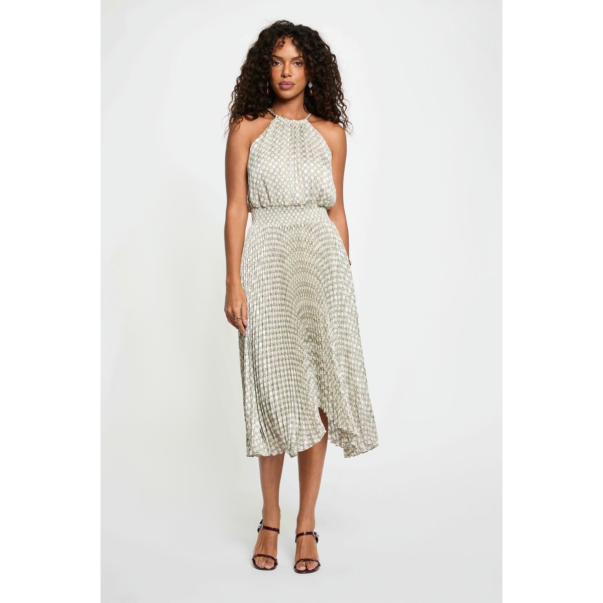 Robe emmanchures américaines multicolore, MORGAN