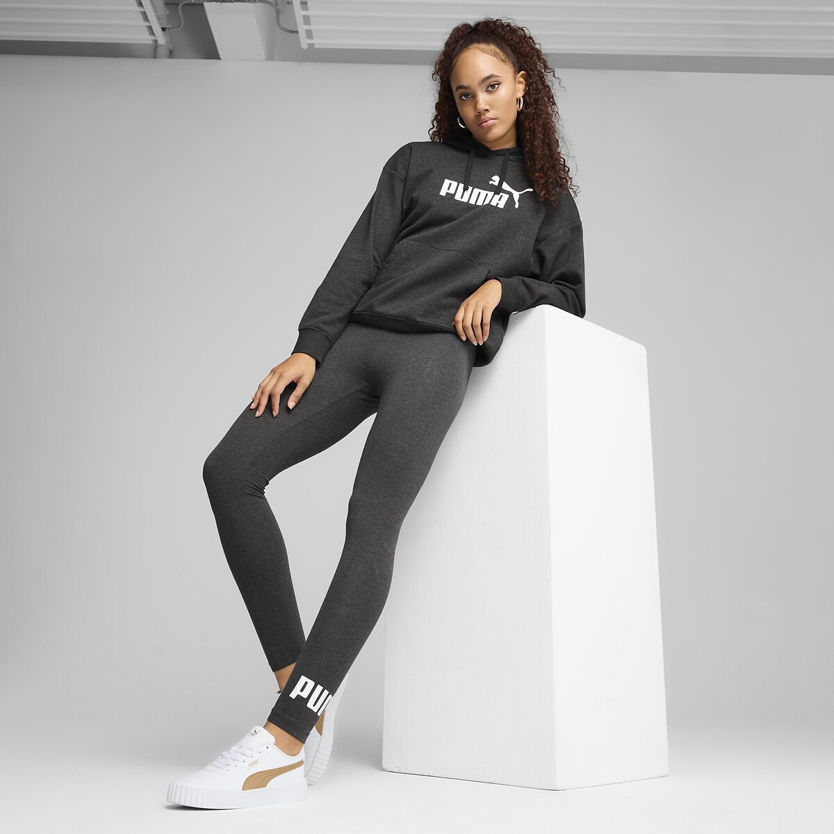 Essential Leggings charcoal grey, PUMA