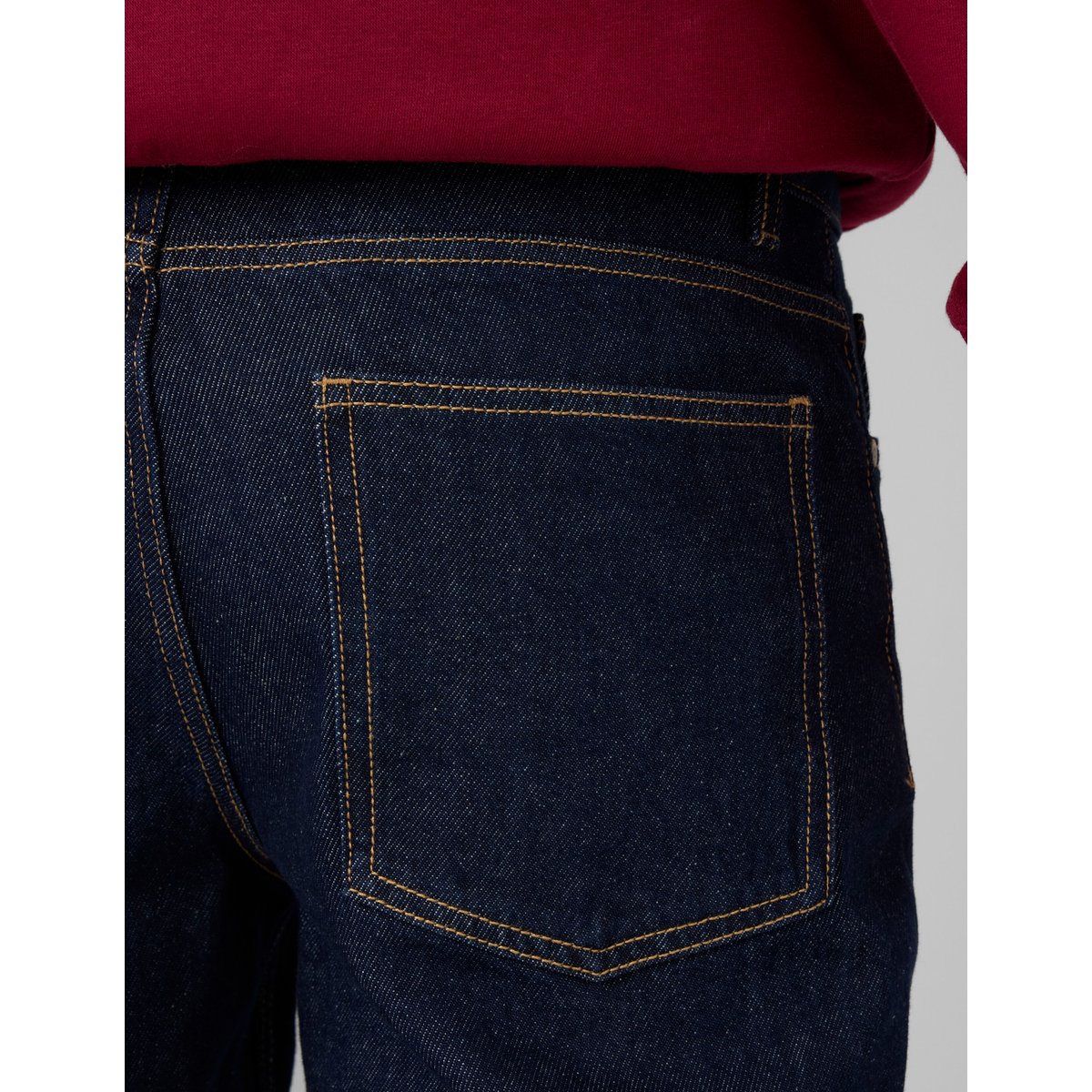 Jean 5 poches relaxed bleu moyen, BZB