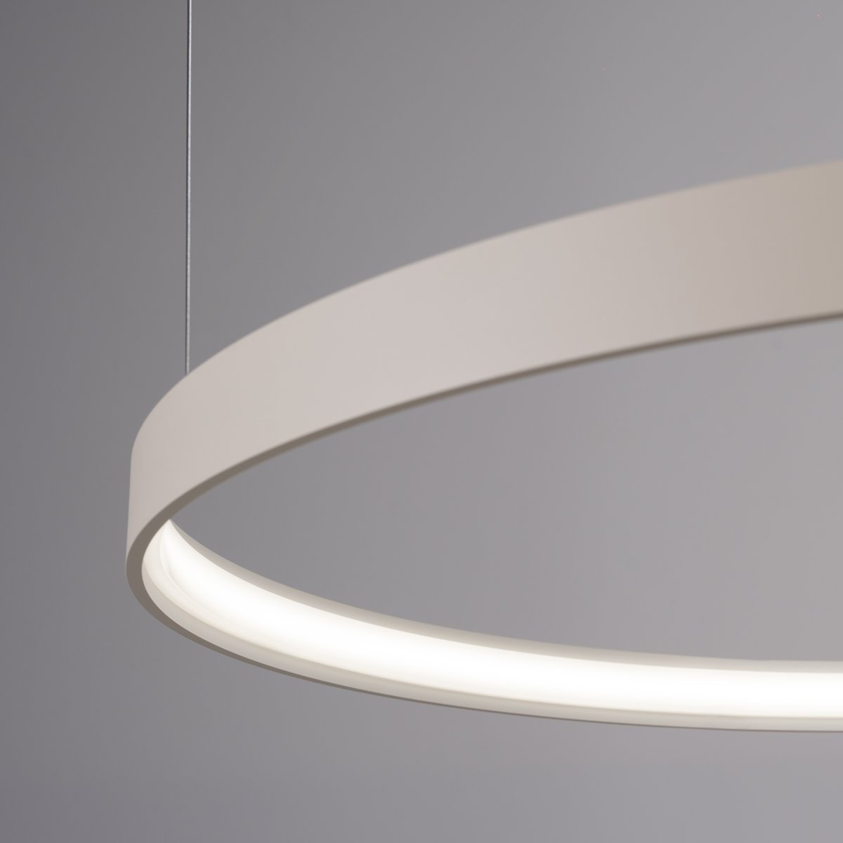Lustre Aluminium Beige LED 1 Rio beige, EDEN