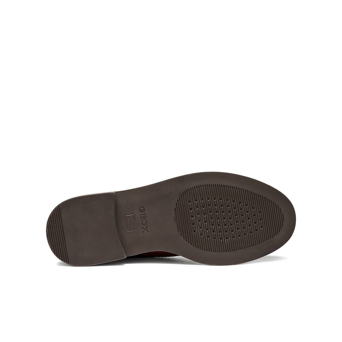 Atmungsaktive Schnürboots Serilda, aus Leder dunkelbraun, GEOX