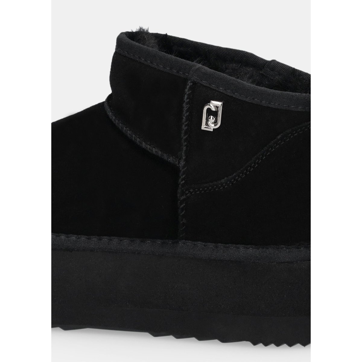 Bottines chaudes à plateforme noir, LIU JO