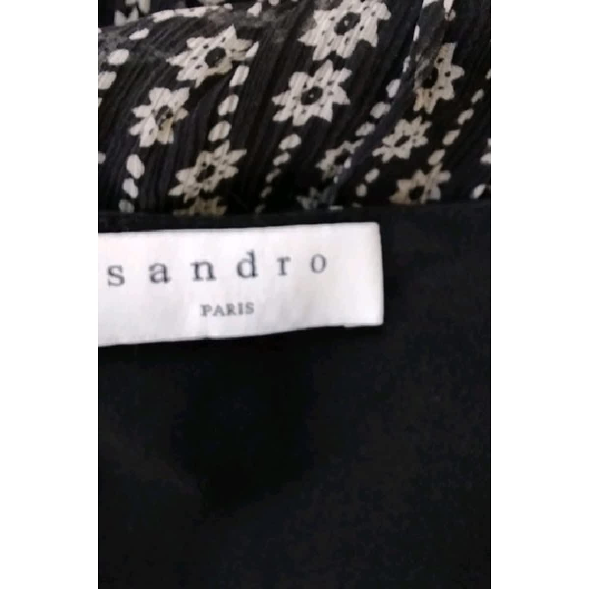 Robe - Très Bon État noir, SANDRO