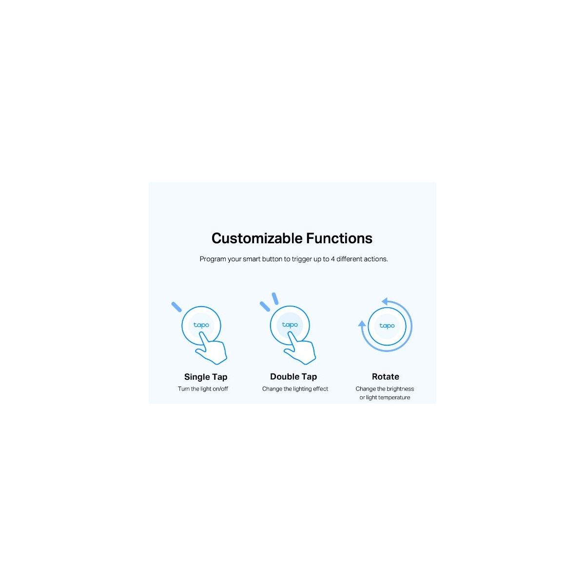 Interrupteur variateur connecté couleur unique, TP-LINK