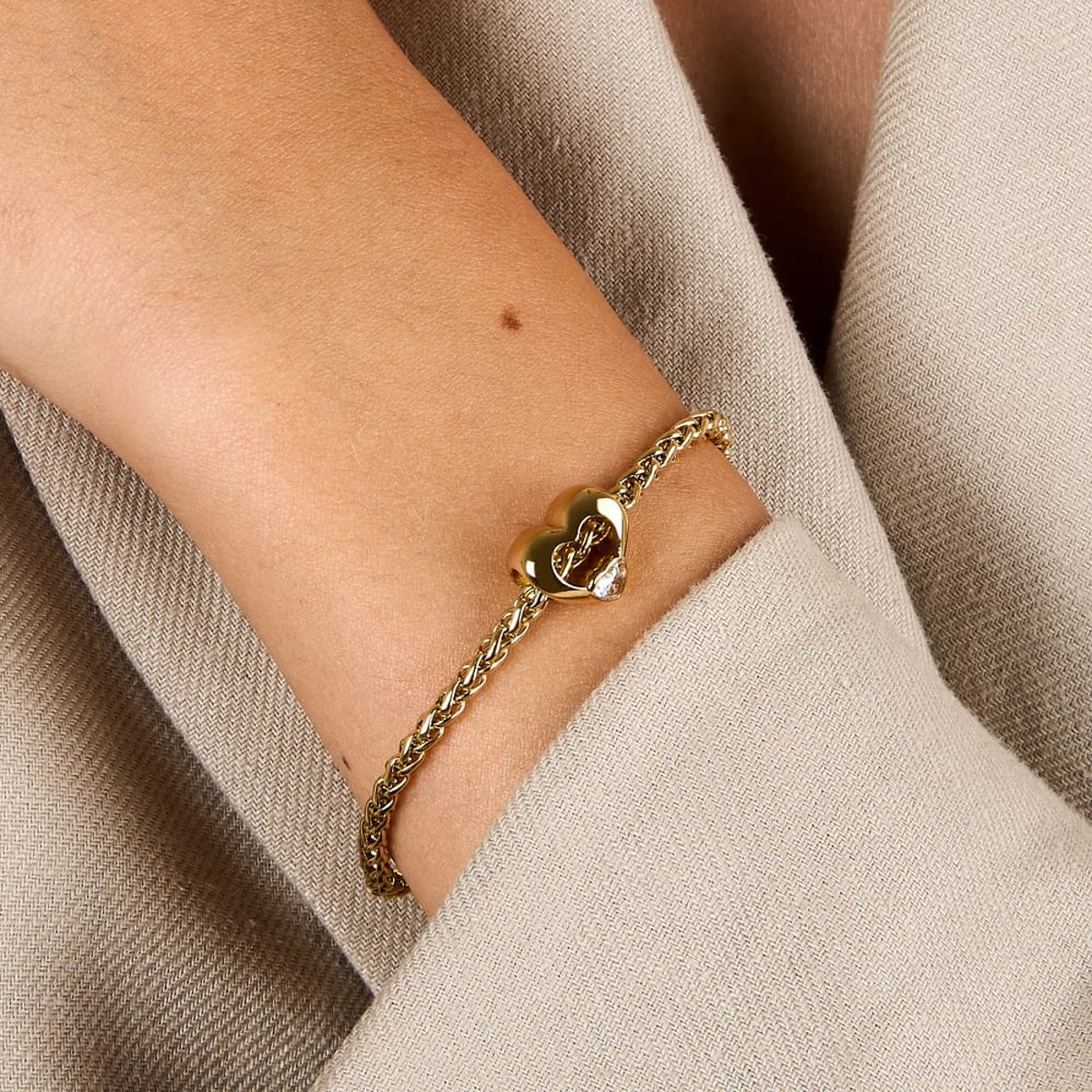 Bracelet DROPS or jaune, MORELLATO