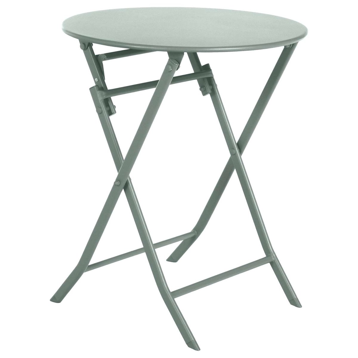 Table de jardin pliante ronde 2 places GREENSBORO vert, HESPERIDE
