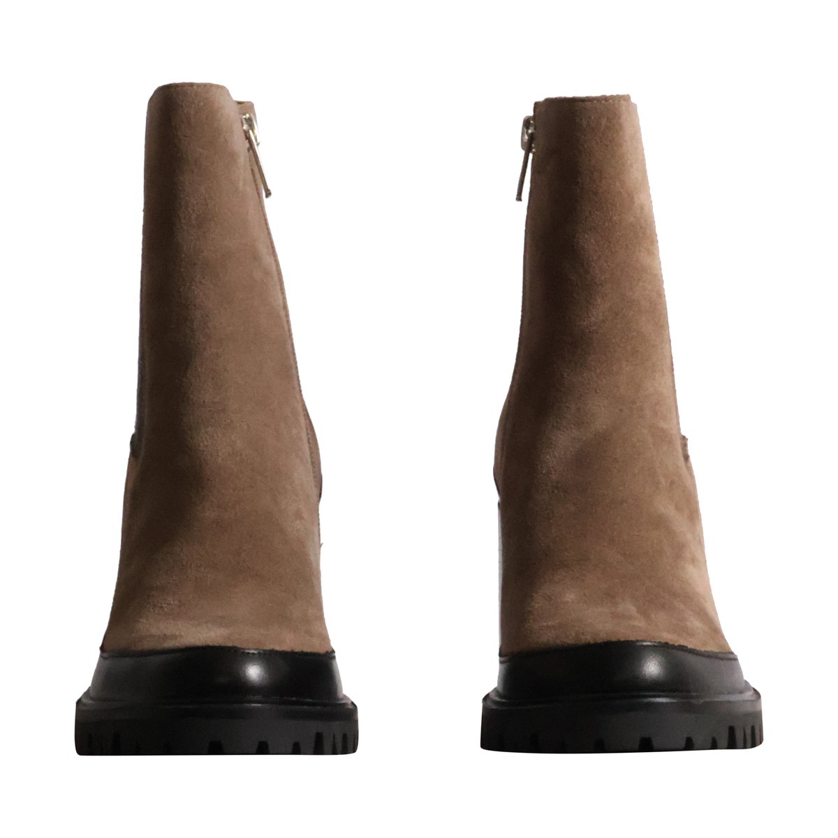 Bottine Cuir Mila taupe, EMILIE KARSTON