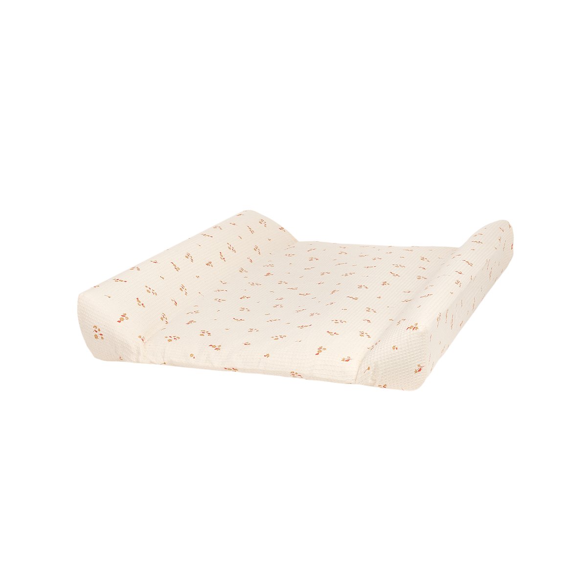 Matelas à langer imperméable & housse en nid d'abeille de coton OPERA yellow lily, NOBODINOZ