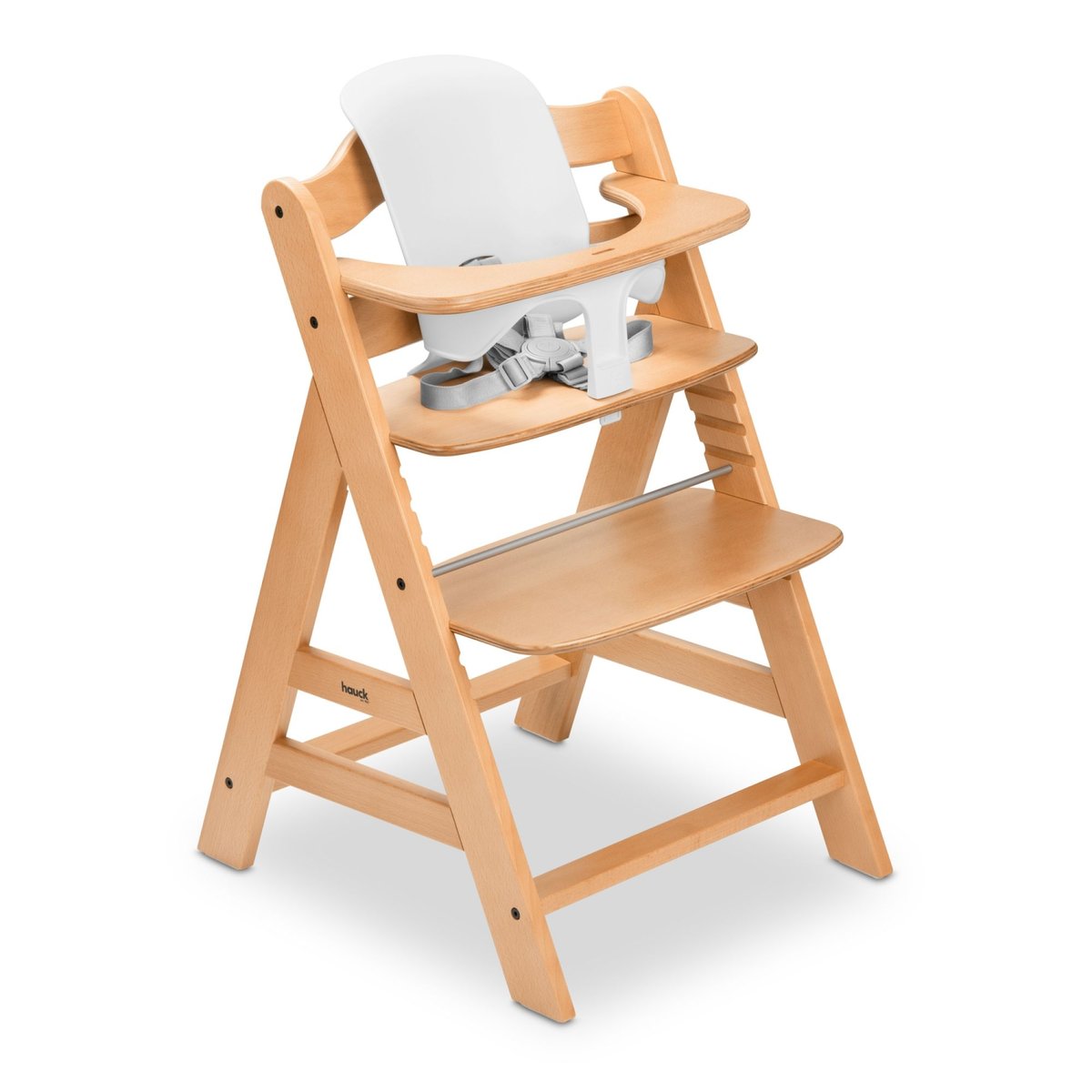Réducteur bébé pour chaise haute Arketa Baby Seat blanc couleur unique, HAUCK