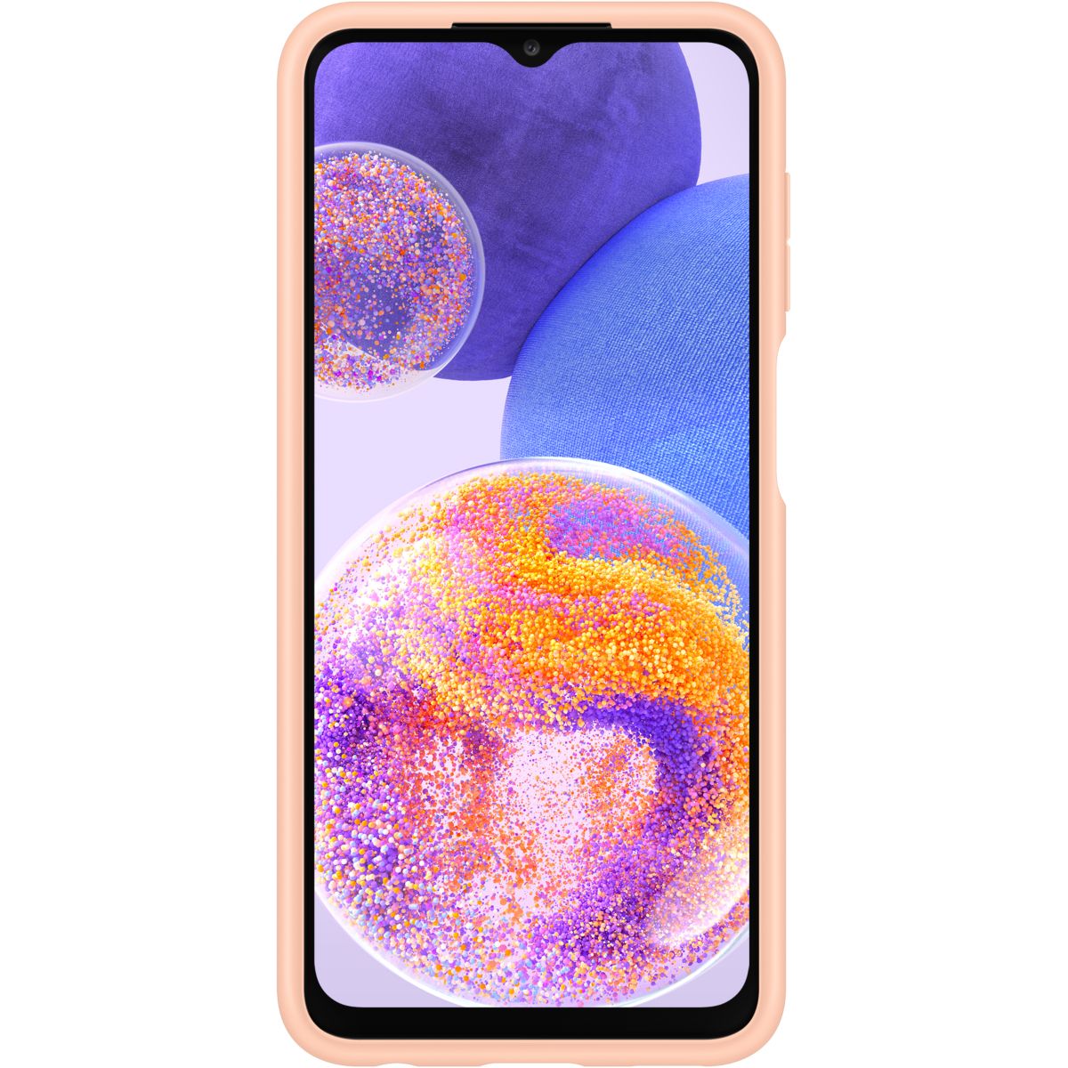 Coque A23 5G Porte-carte integre cuivre noir, SAMSUNG