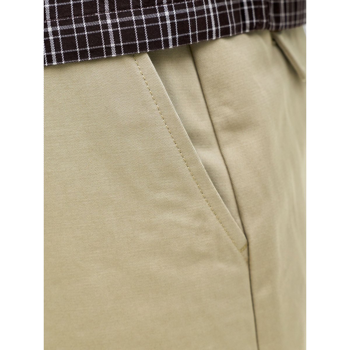 Short Chino jaune - lemon pepper 1, JACK & JONES