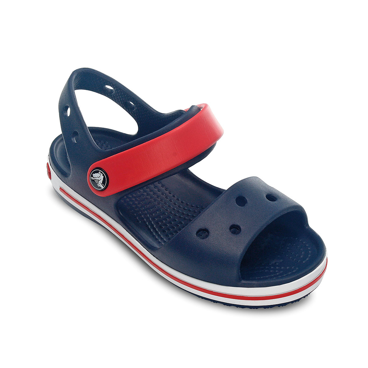 Kids Crocband Sandals navy/red, CROCS