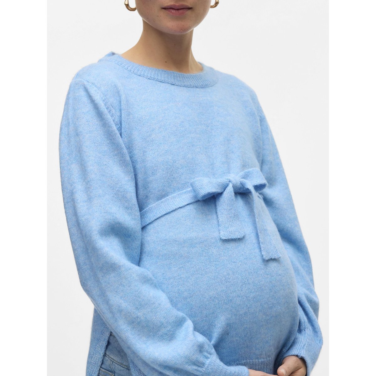 Pull En Maille blue bell, MAMA LICIOUS