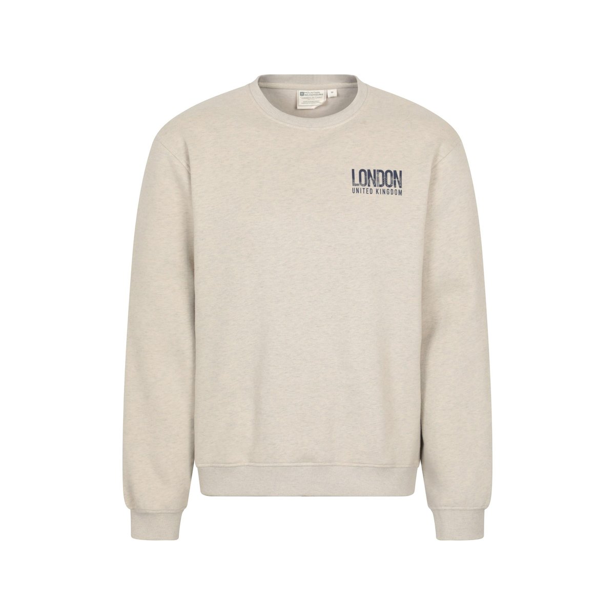 Sweat motif/style imprimé REGIONAL LONDON blanc cassé, MOUNTAIN WAREHOUSE