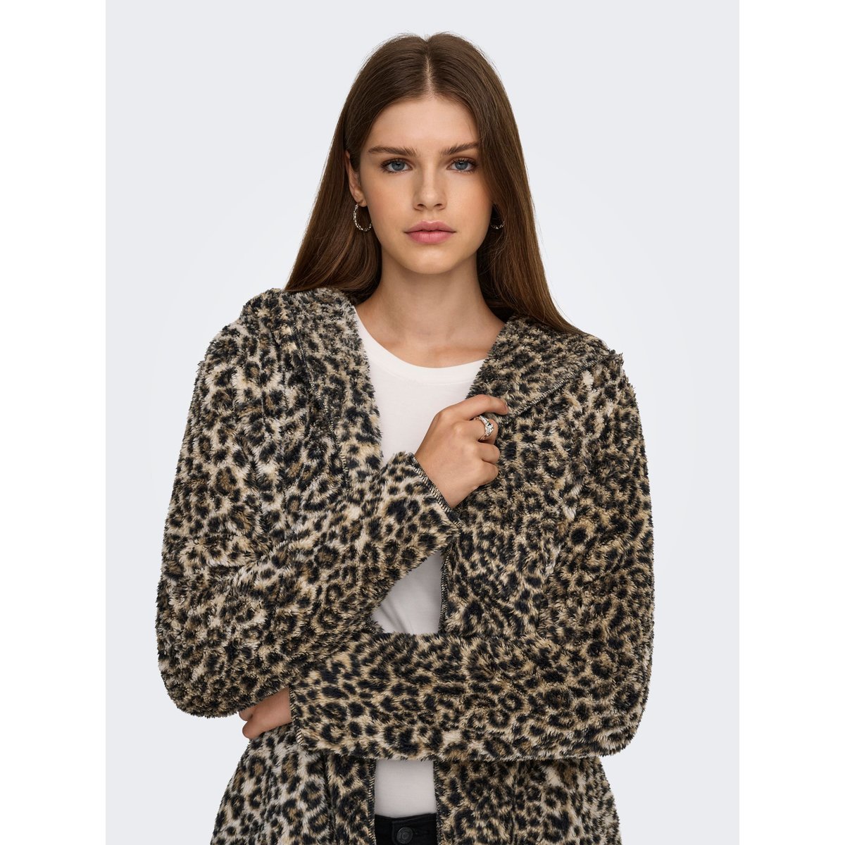 Manteau marron - toasted coconut 1, ONLY
