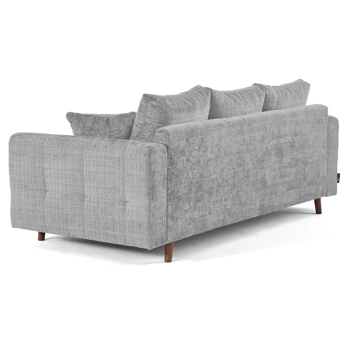 Canapé fixe 3 places - RUNE gris, BEST MOBILIER
