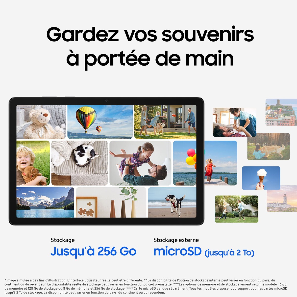 Tablette tactile  Galaxy Tab A11+ 11" 5G argent, SAMSUNG