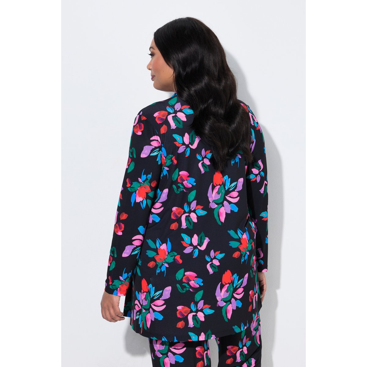 Veste en jersey noir, ULLA POPKEN