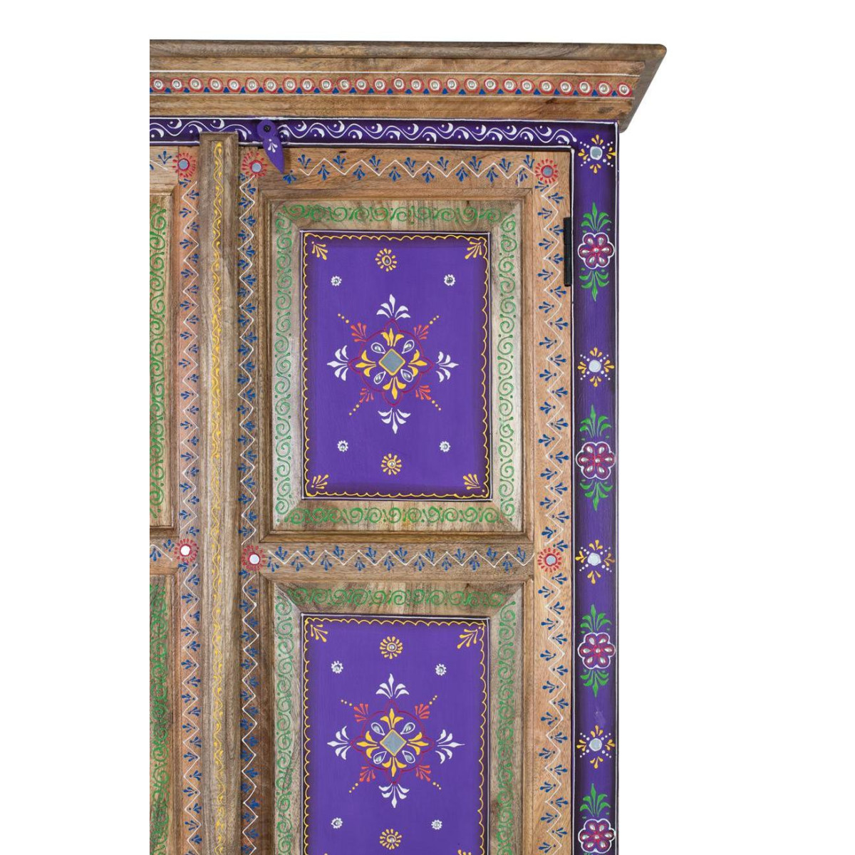 Armoire multicolore, DECORATION D’AUTREFOIS