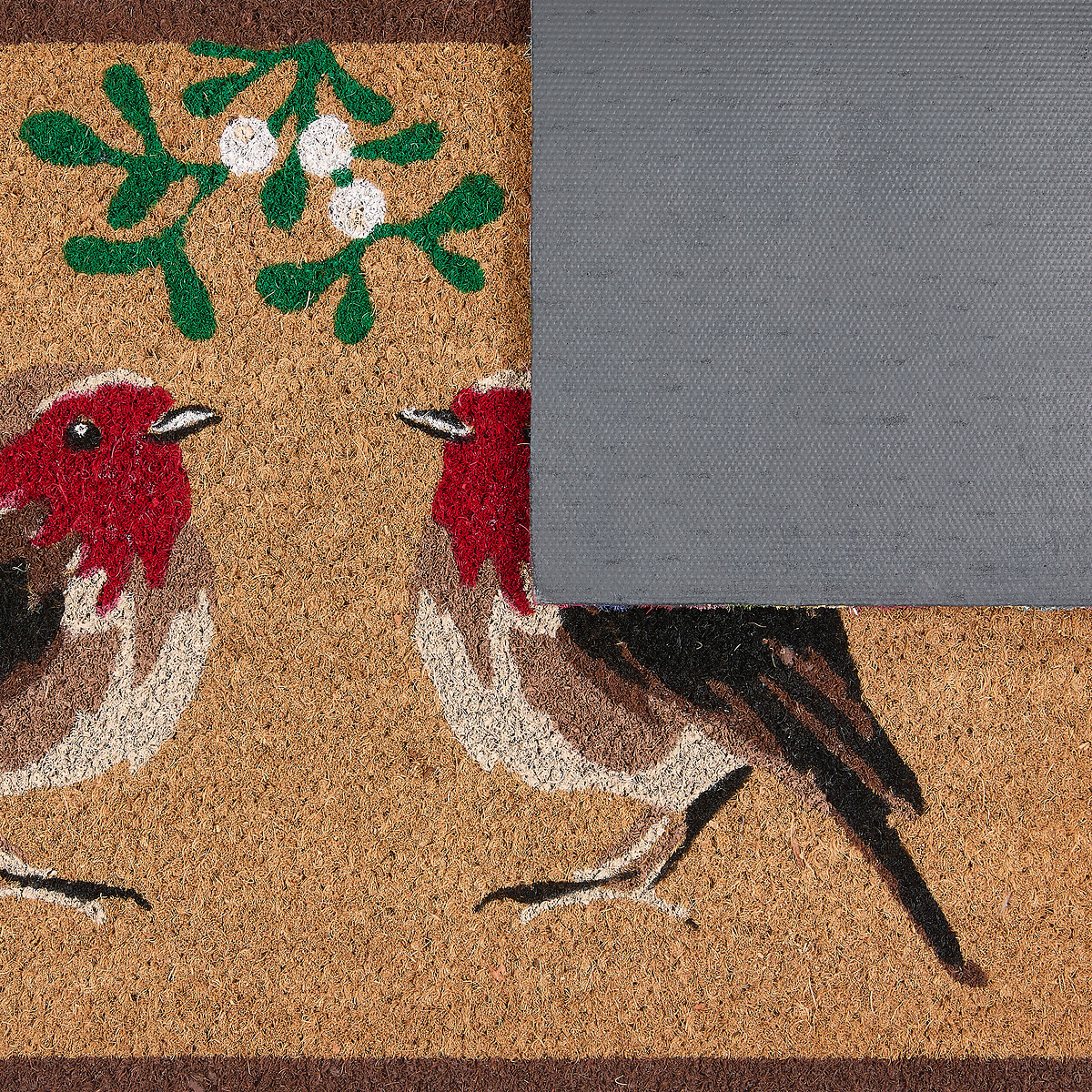 Christmas Robins Coir Doormat multi-coloured, MY MAT