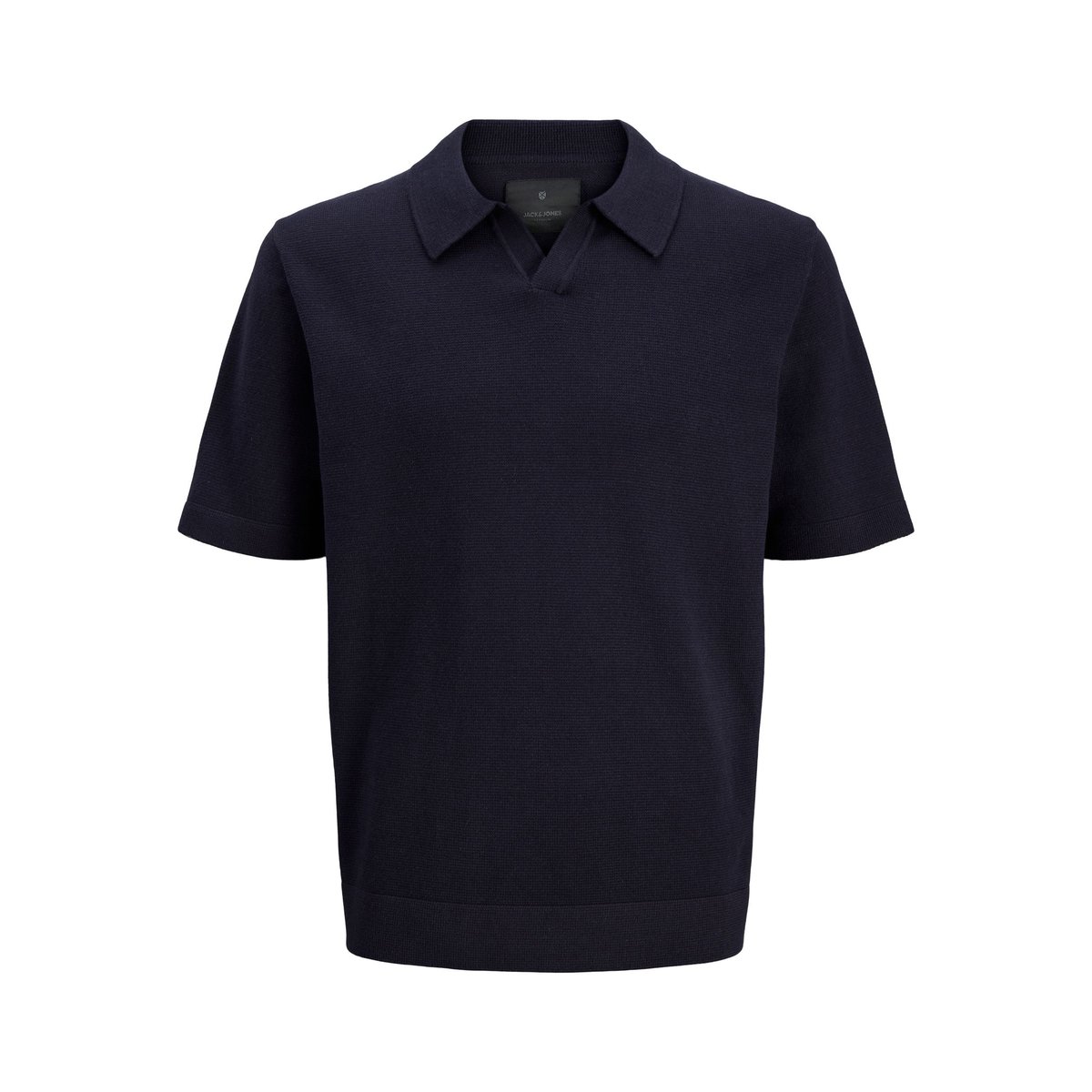 Polo Tricoté bleue - night sky 1, JACK & JONES