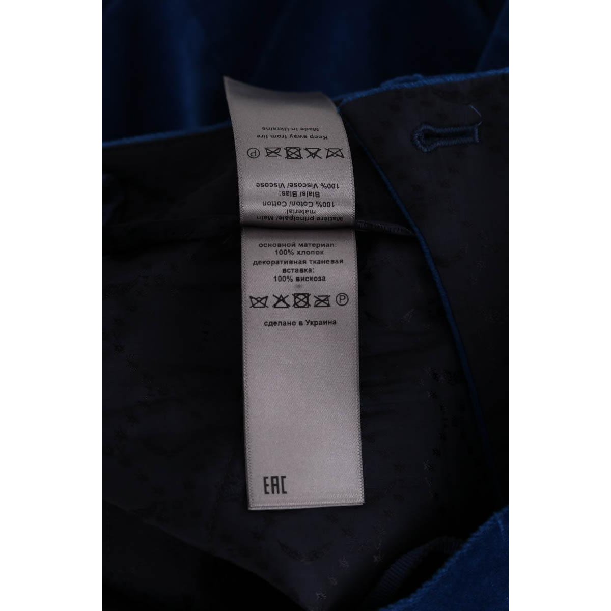 Pantalon droit - Très Bon État bleu, ZADIG&VOLTAIRE