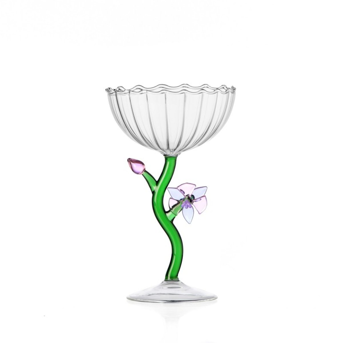 Coupe à champagne  BOTANICA orchid multicolore, ICHENDORF