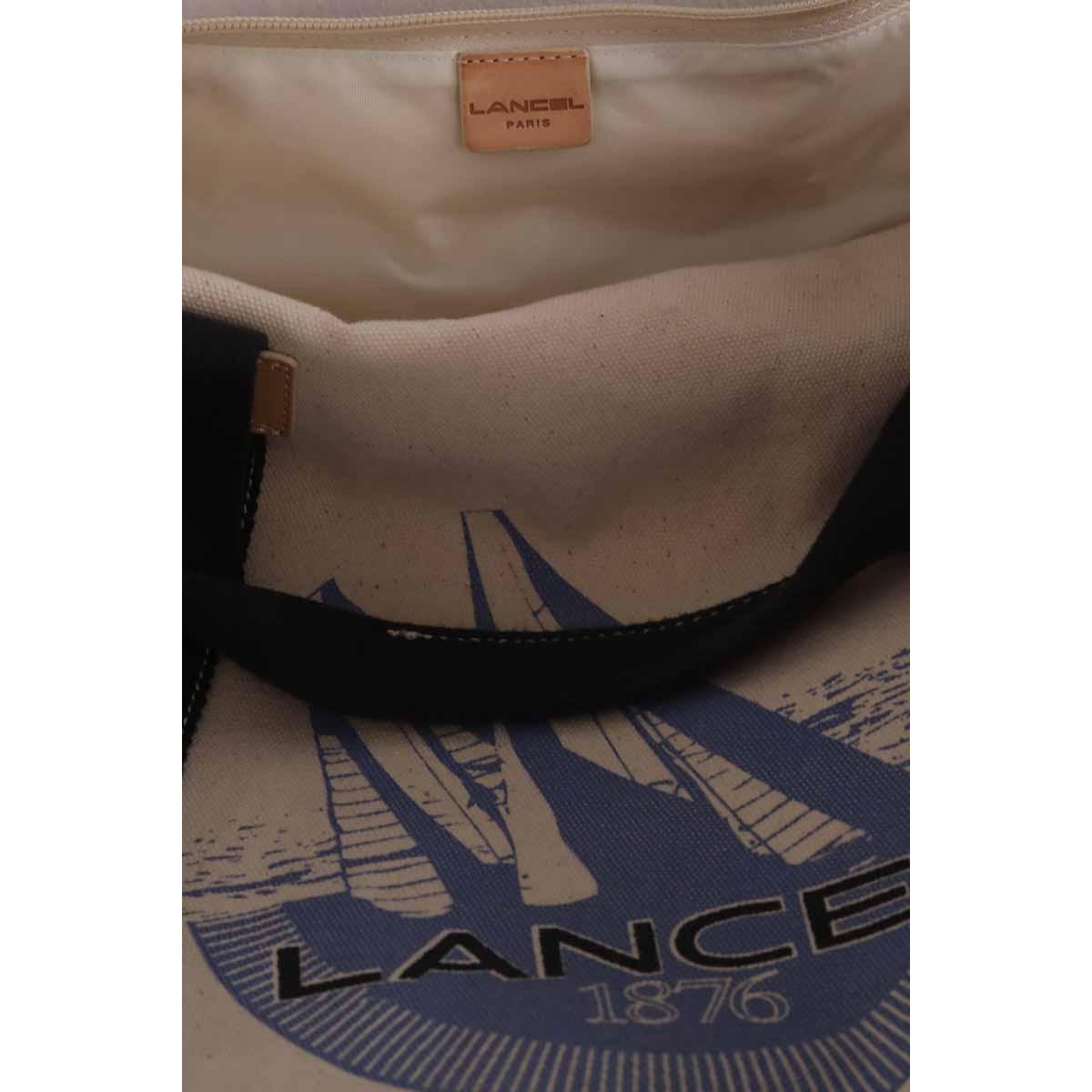 Sac de voyage - Très Bon État ecru, LANCEL