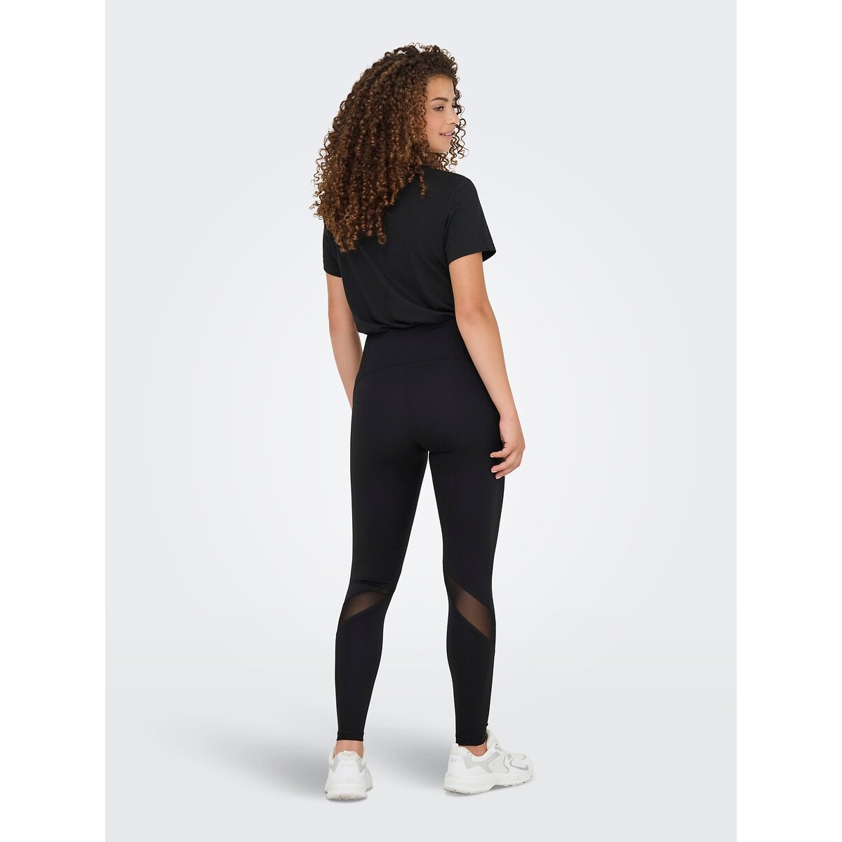 Sportlegging met hoge taille zwart, ONLY PLAY