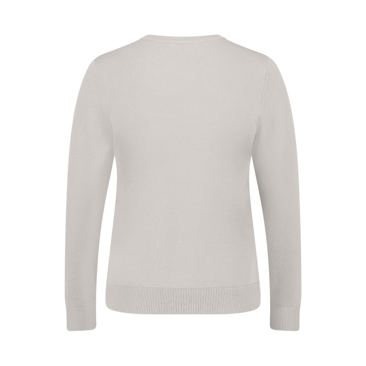 Pull-over en maille basique à encolure ronde pastel sand, BETTY BARCLAY