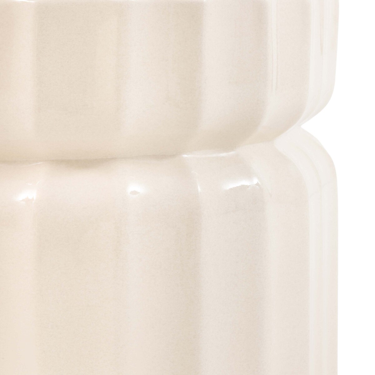 Como Concrete Indoor/Outdoor Side Table cream, ÉDITÉ