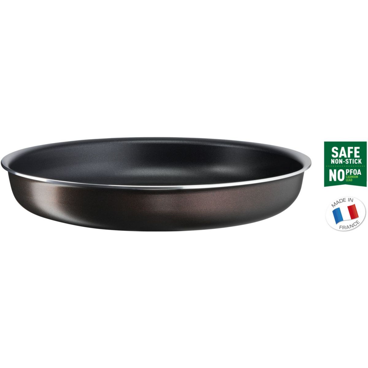 Batterie de cuisine Ingenio Easy Plus lot 2 poeles L1509202 noir, TEFAL