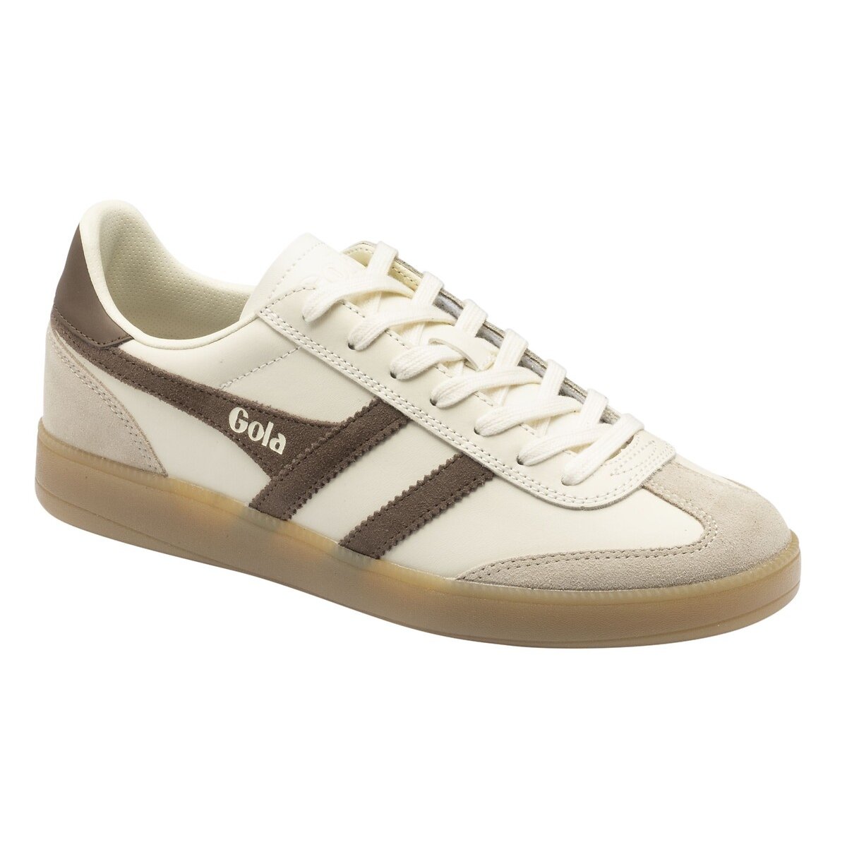Zapatillas de piel, VIPER LEATHER crudo/marrón, GOLA
