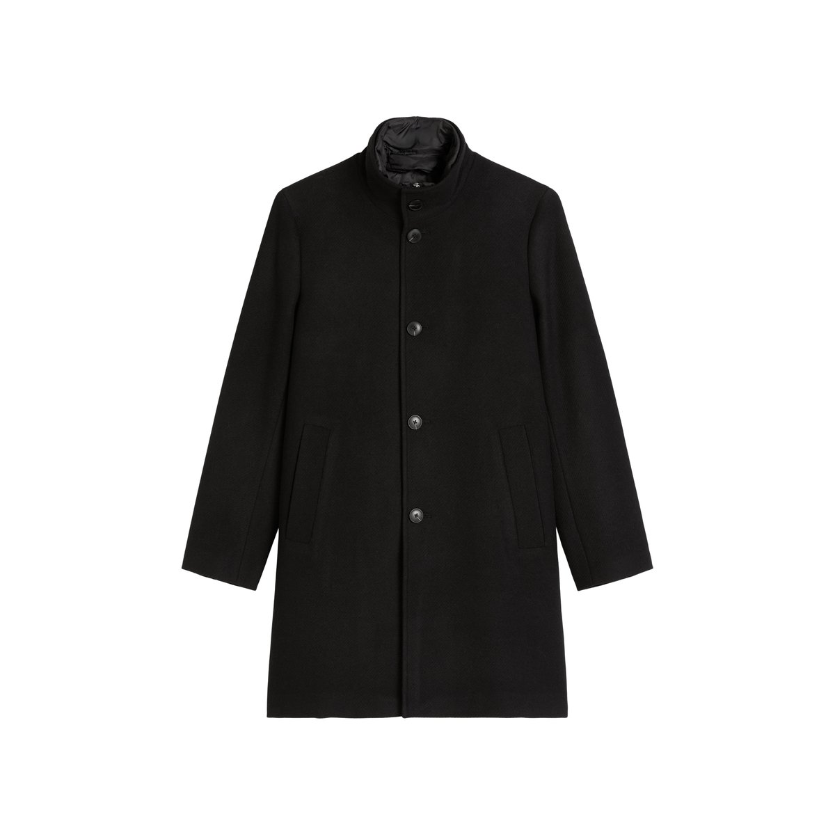 Manteau en laine avec Windshield amovible noir, MARC O'POLO