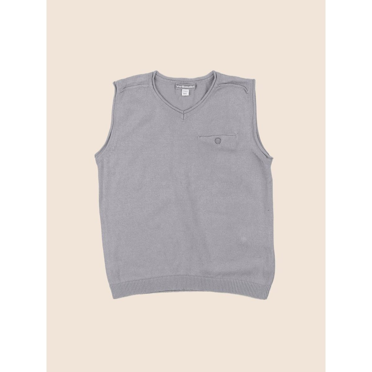Pull - Très bon état gris, VERTBAUDET