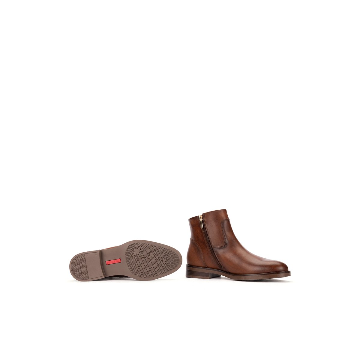 Bottines plates cuir Puertollano cuero, PIKOLINOS