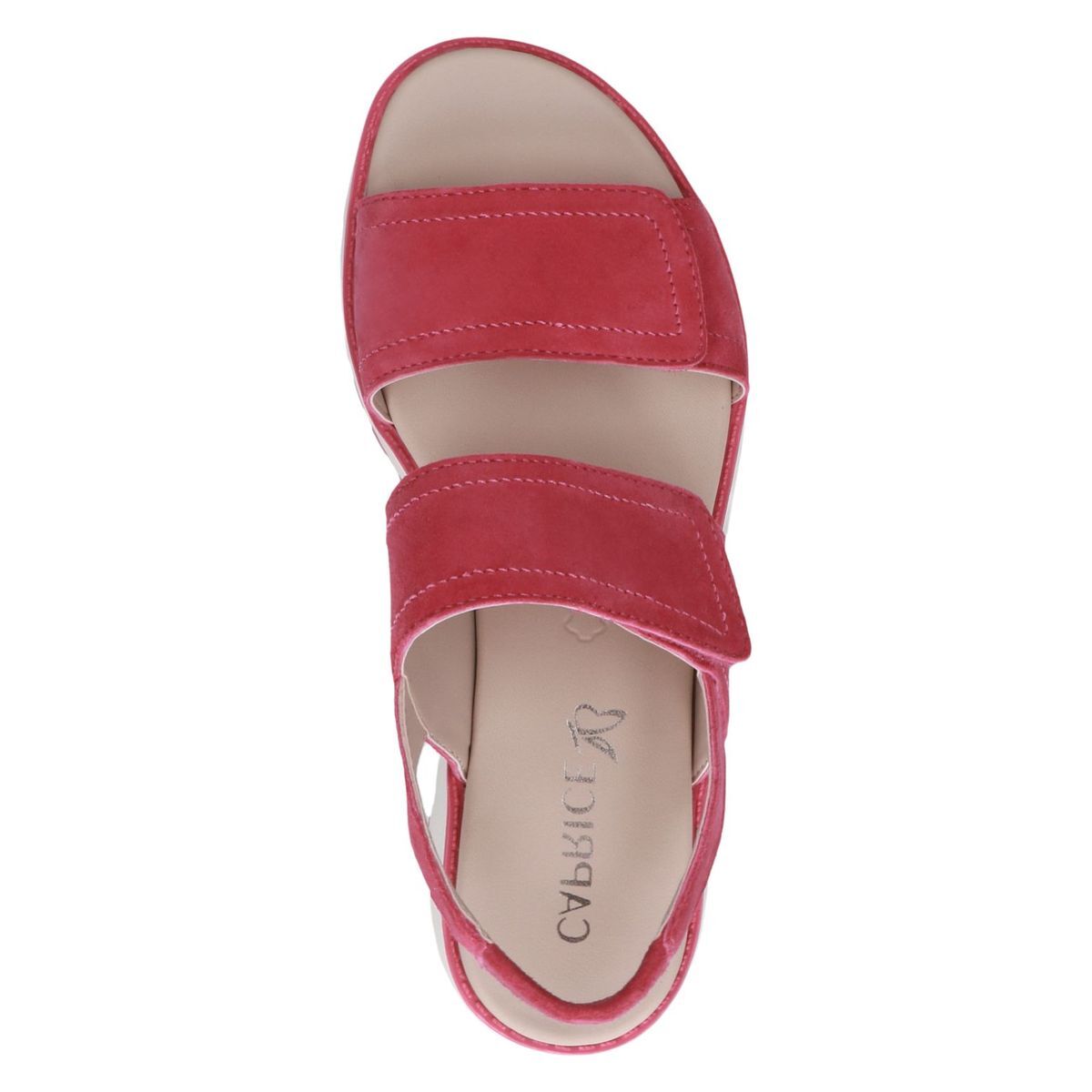 Sandale en cuir violet lilas, CAPRICE