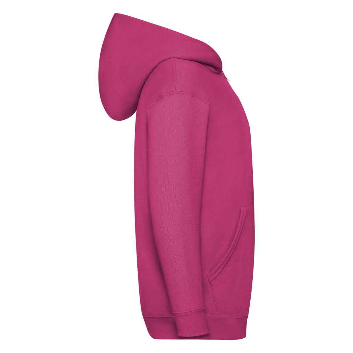 Veste à capuche fuchsia, FRUIT OF THE LOOM