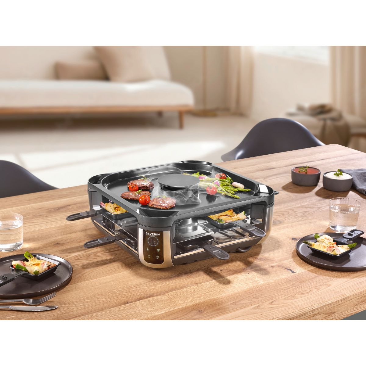 Raclette grill RG 2379 couleur unique, SEVERIN