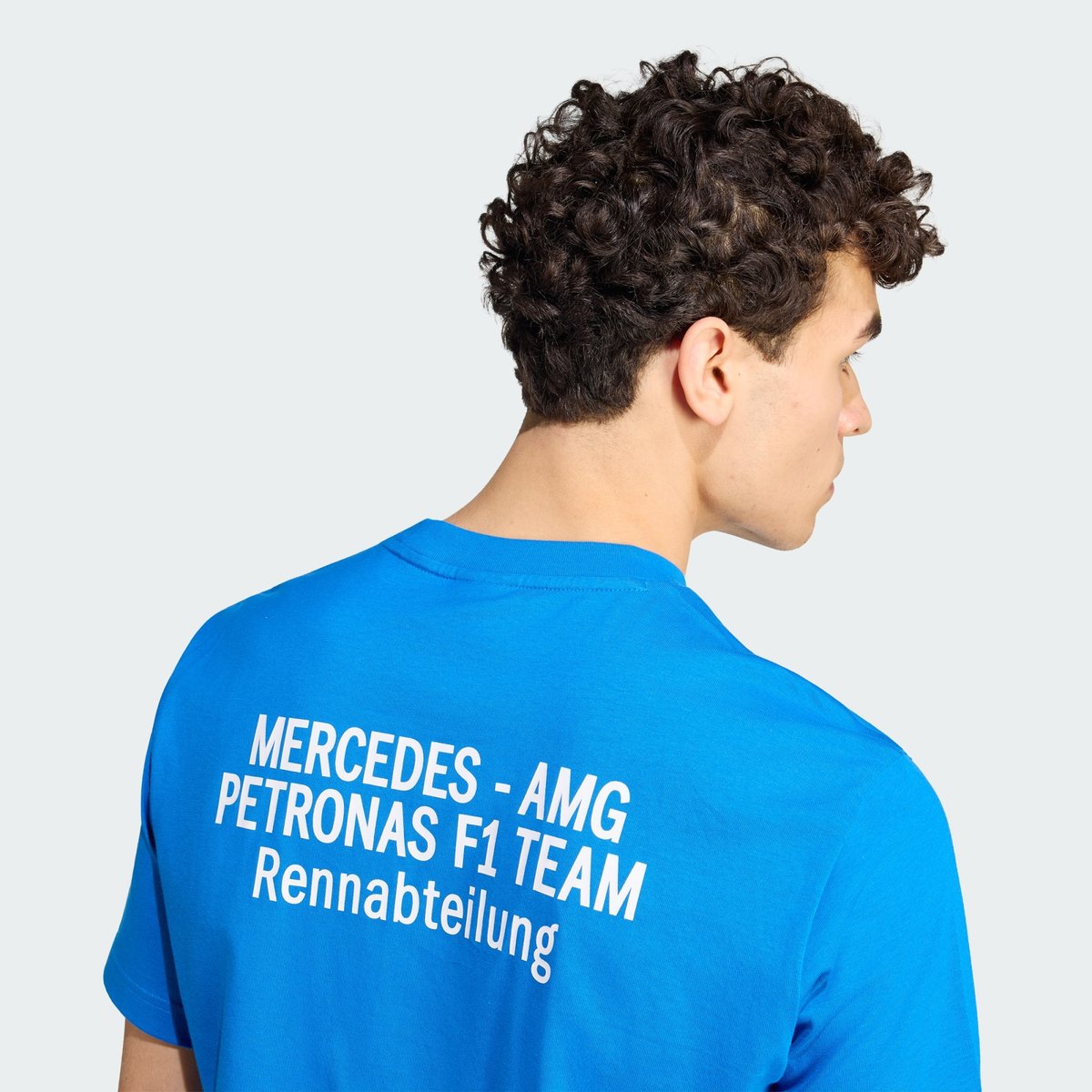 T-Shirt Blue Wonder Mercedes - Amg Petronas Formula 1 Team T-Shirt Blue Wonder Mercedes - Amg Petronas Formula 1 Team blue bird / white, adidas Performance