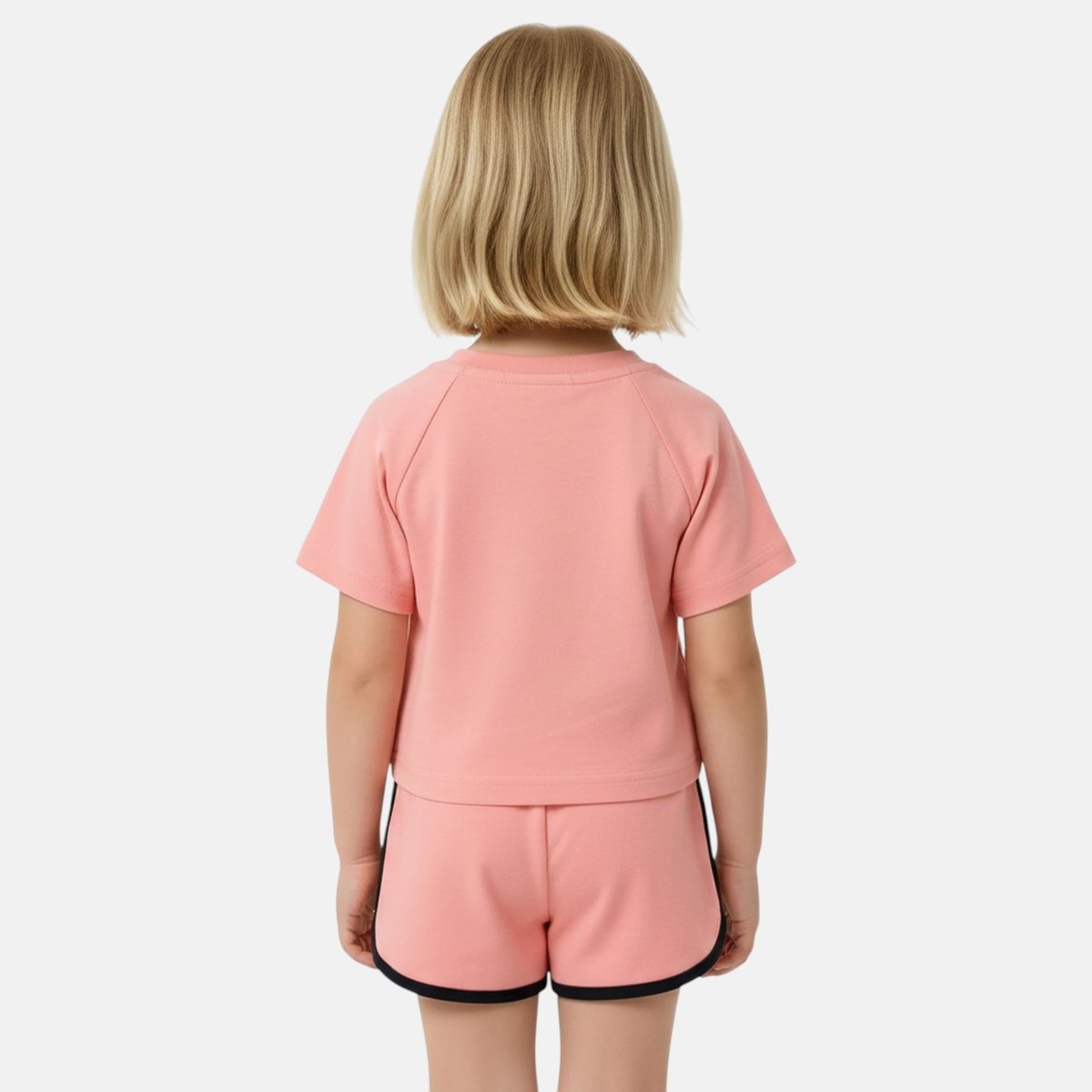 Ensemble t-shirt et short assorti CLUB rose, ELLESSE