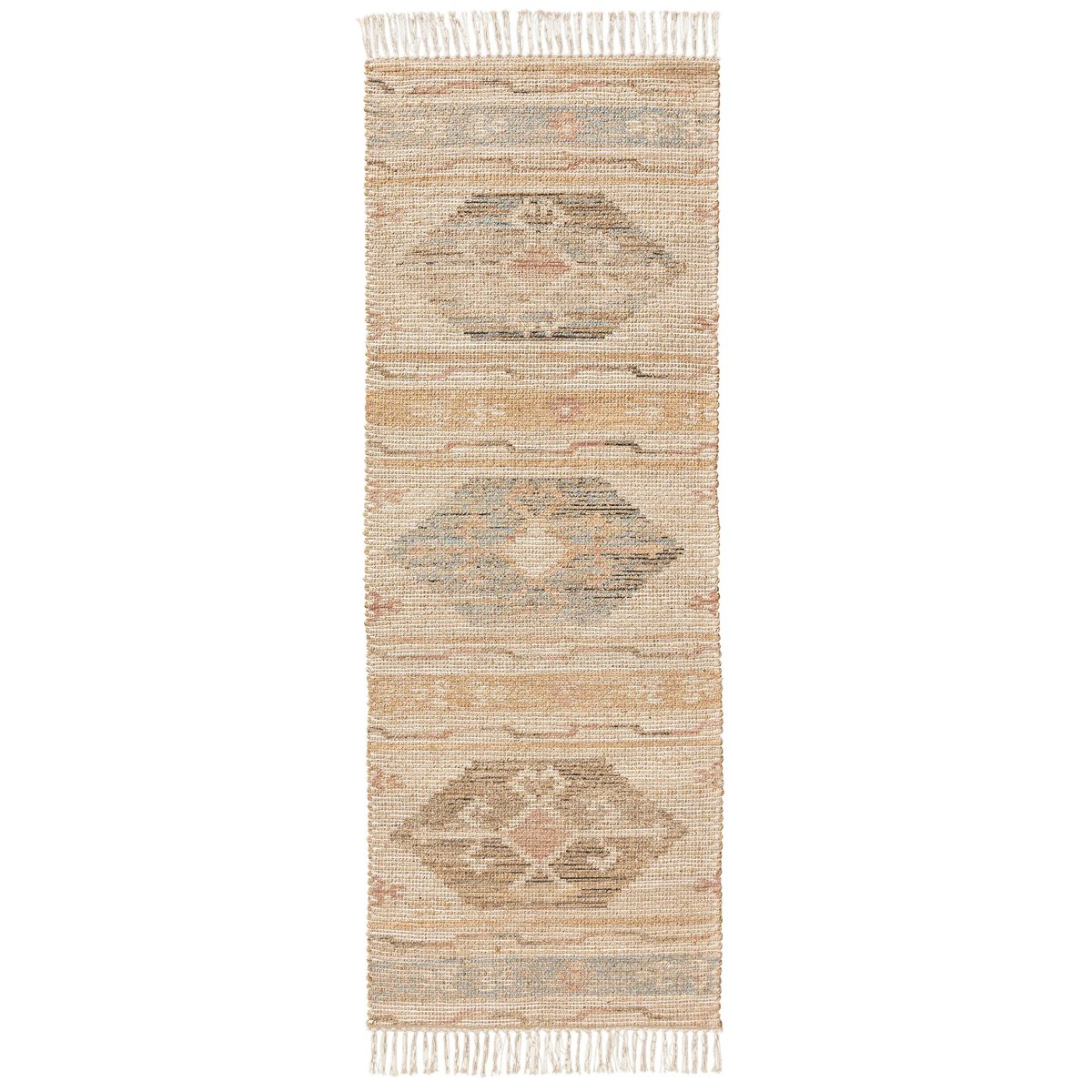 Tapis de jute HIMAL multicouleur, BENUTA