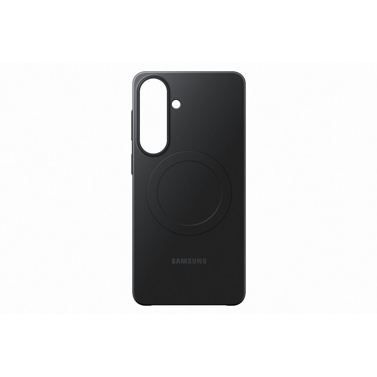 Coque silicone Slim Magnet S26 + noir couleur unique, SAMSUNG