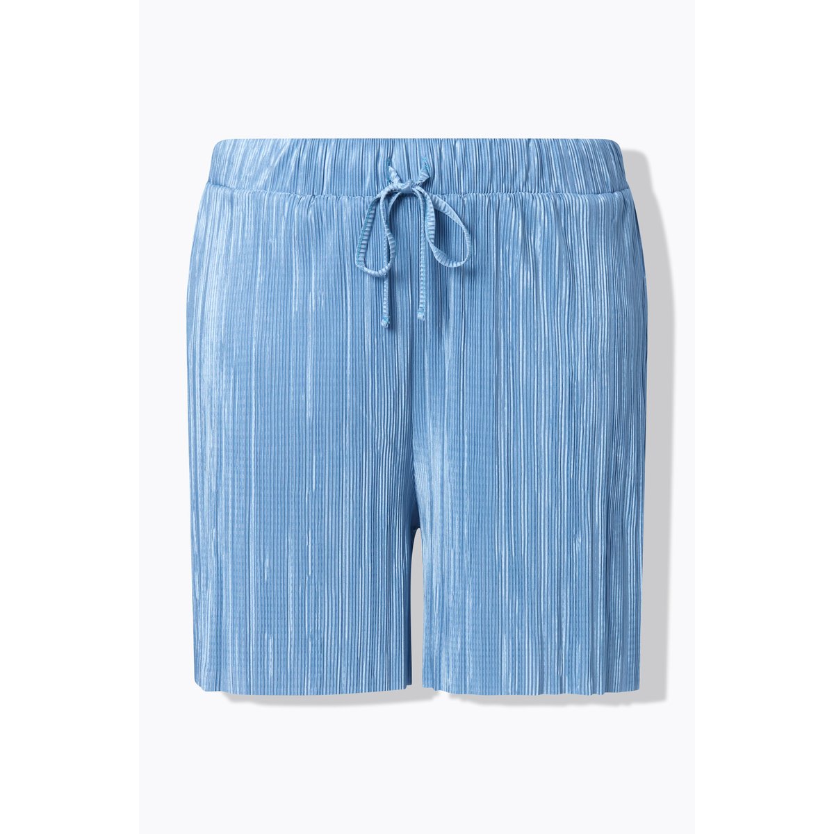 Shorty plissé bleu fumé, ULLA POPKEN