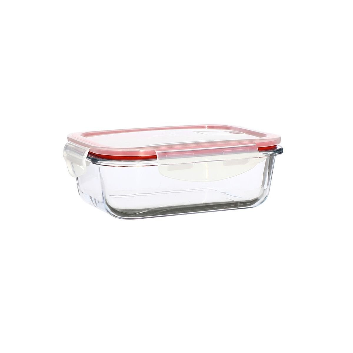 Boîte hermétique rectangulaire 630ml en verre, CLÉMENTINE transparent, MENASTYL