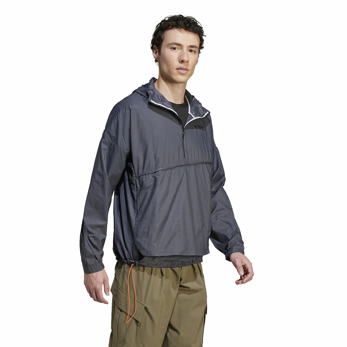 Veste coupe-vent Terrex Xploric gris, adidas Performance