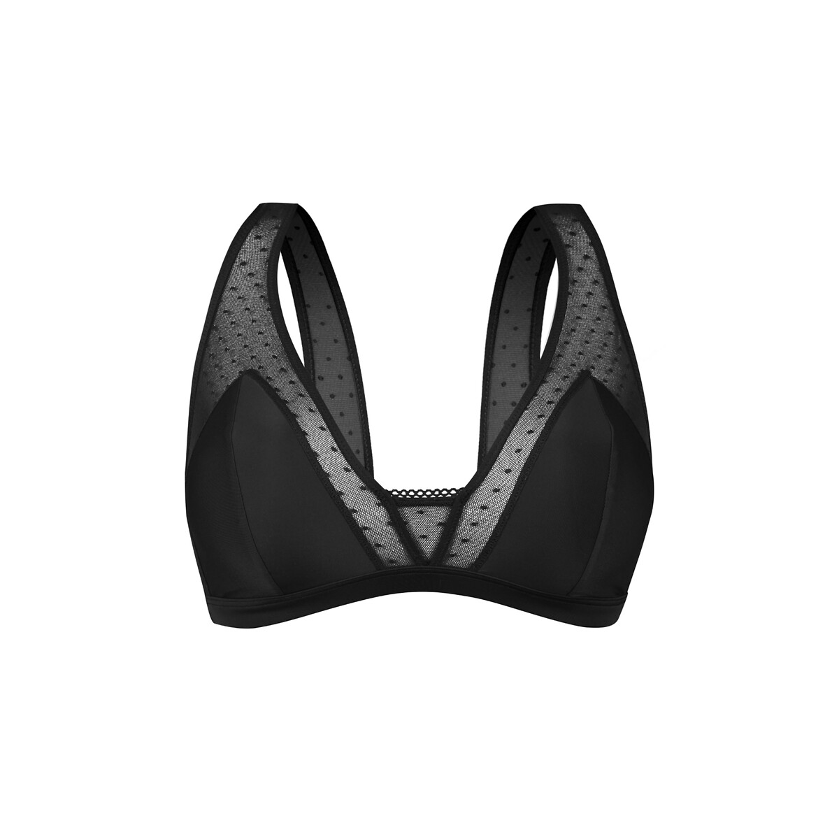 Brassière sans  armature Rosie noir, MISS SANS COMPLEXE