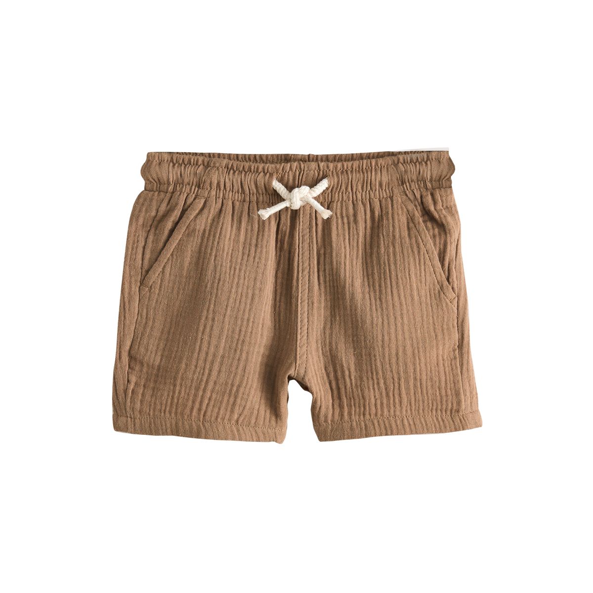 Short texturé doux à enfiler, lot de 5 neutre/marron/rouge/bleu/vert sauge, NEXT